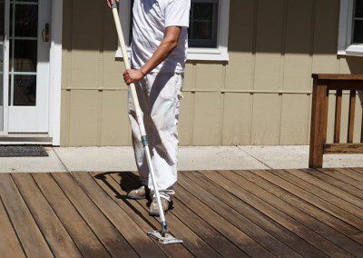 Restoring a deck with the proper gear.