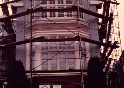 Scaffolding on San Francisco building