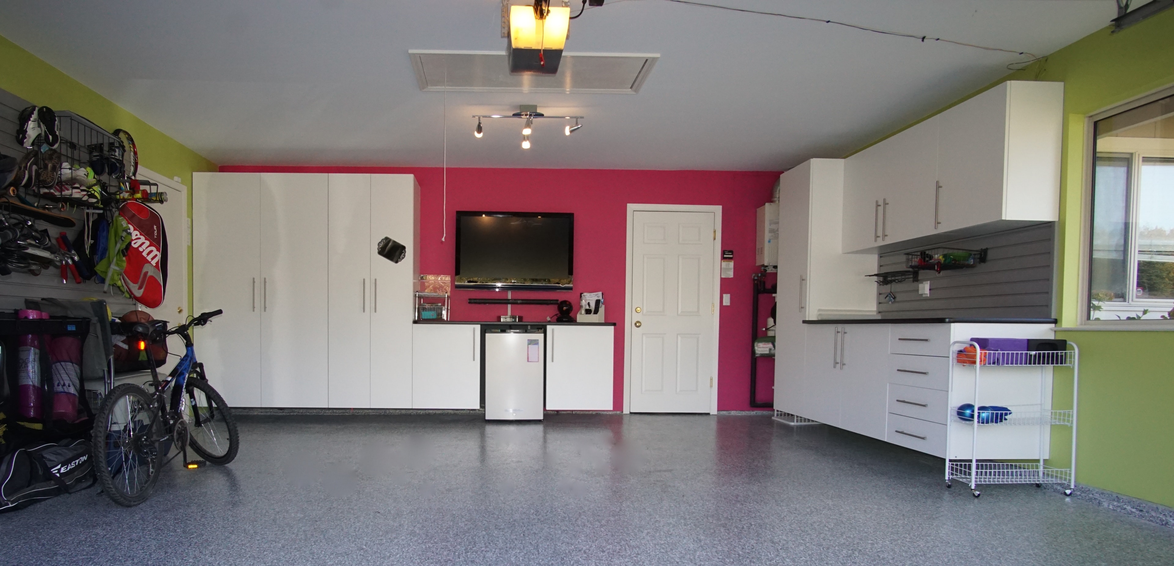 Garage Interior Transformation — After