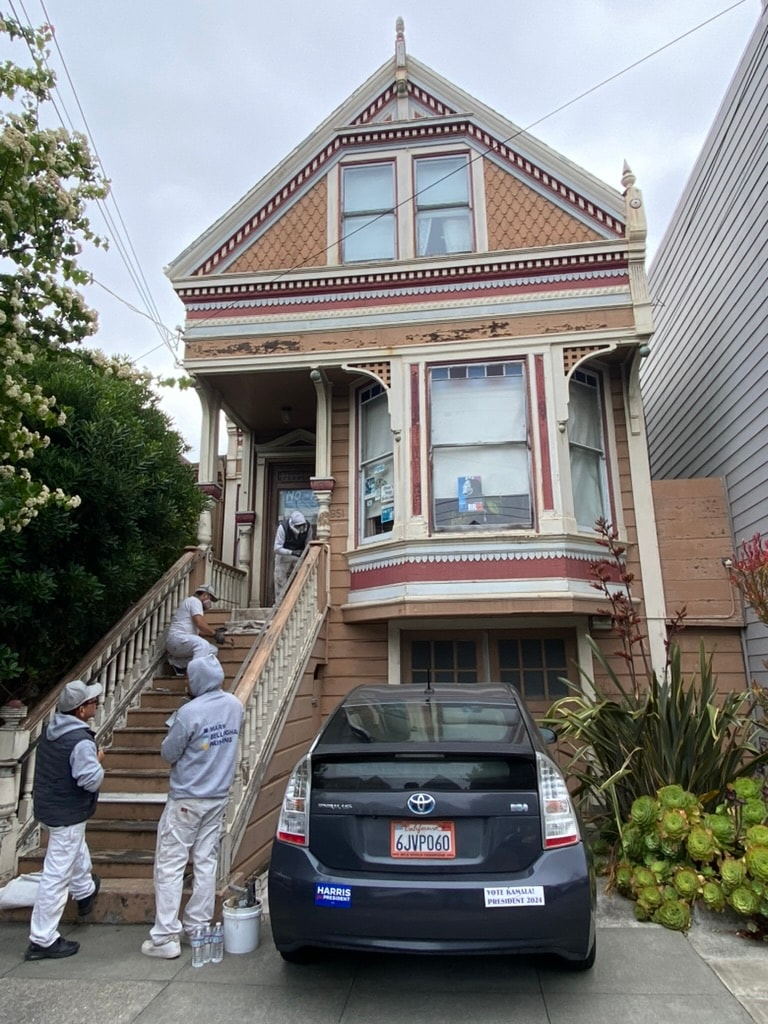 SF Mission Victorian Exterior — Before