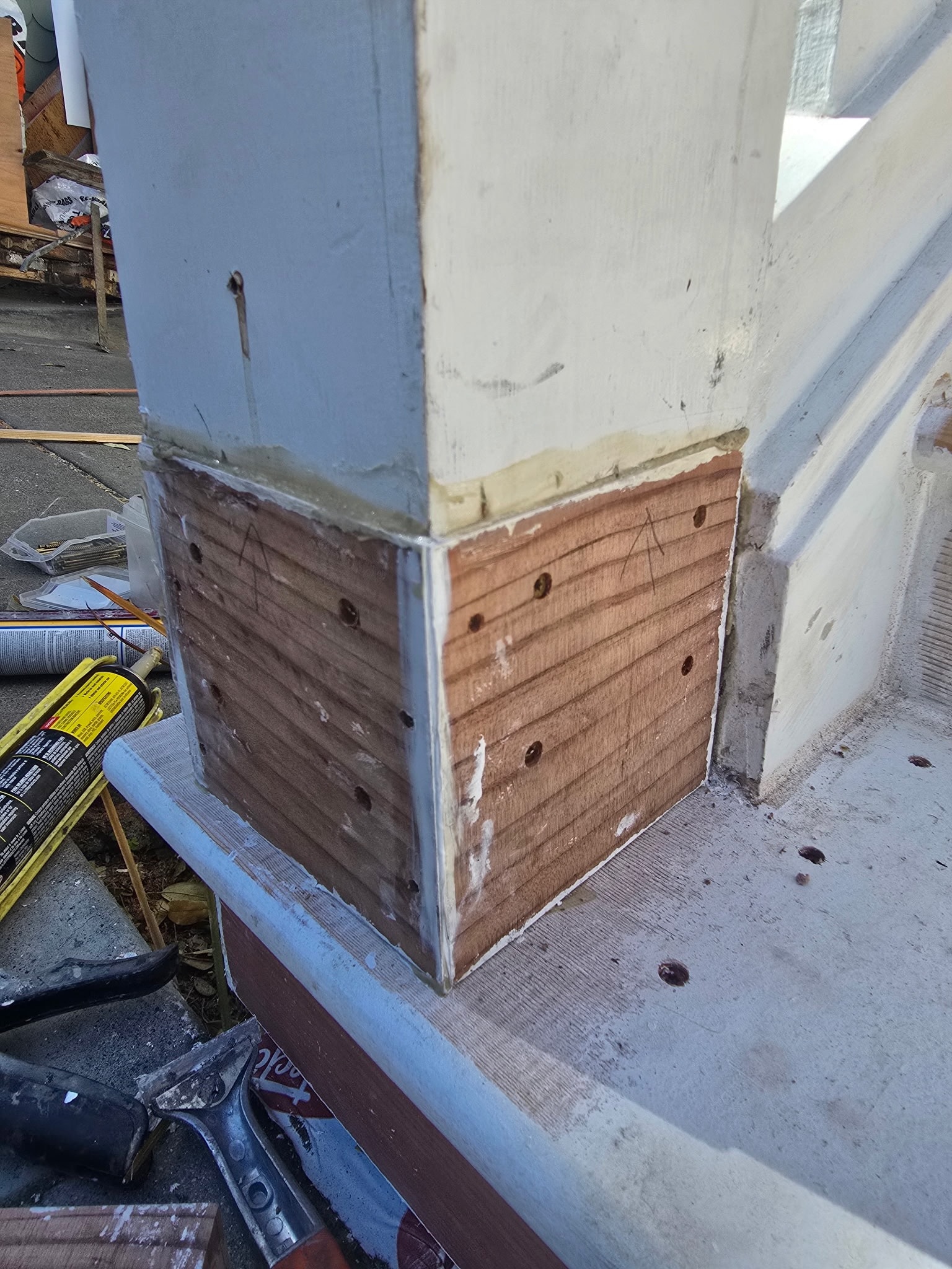 Castro Stairs — Post Repair