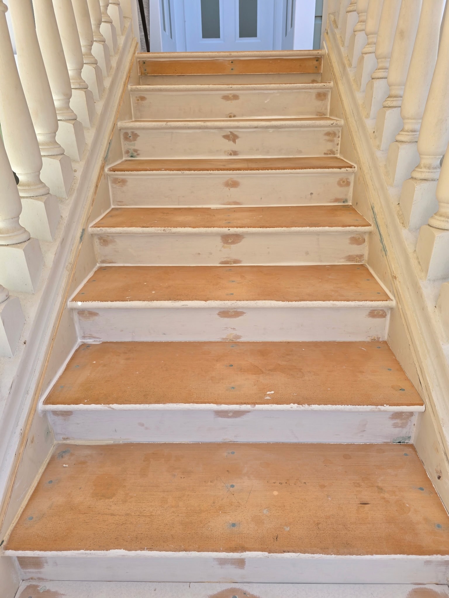 Castro Stairs — Prep for Paint