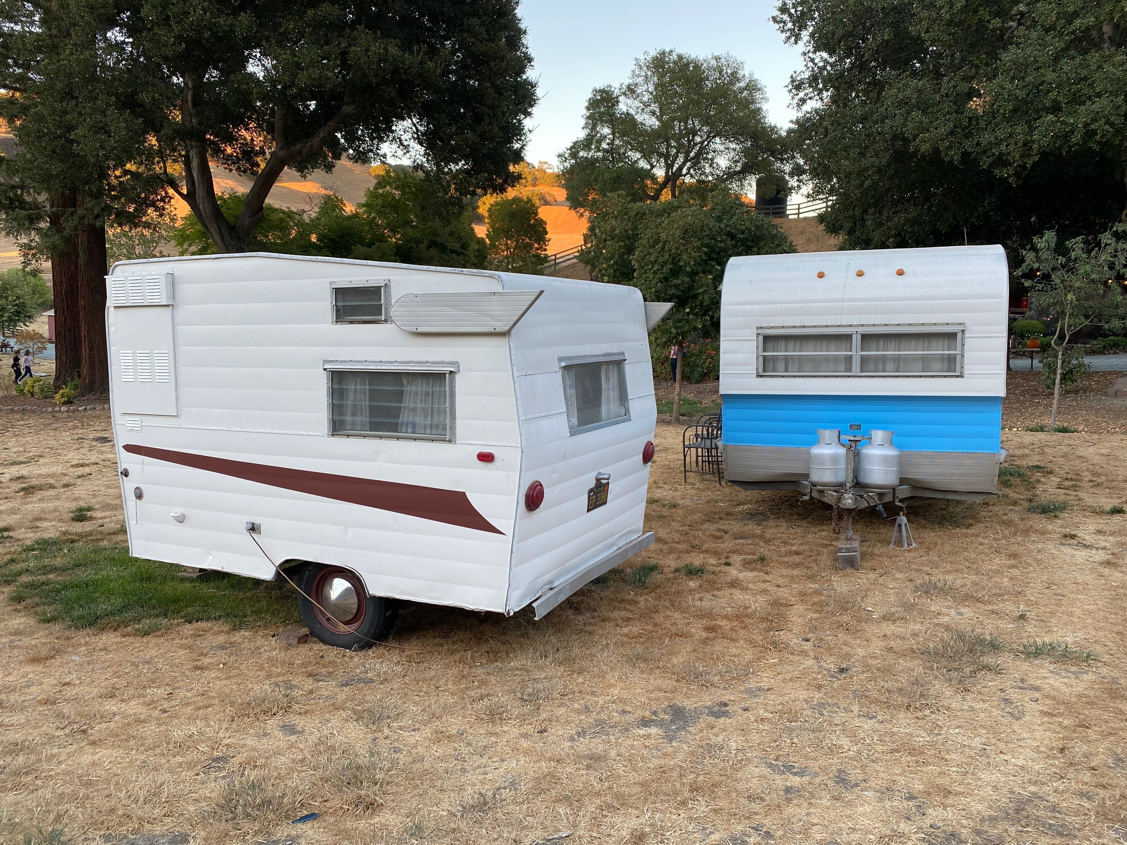 Repainted Vintage Campers