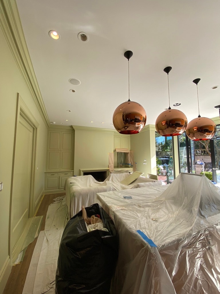 Celery Green Kitchen Interior